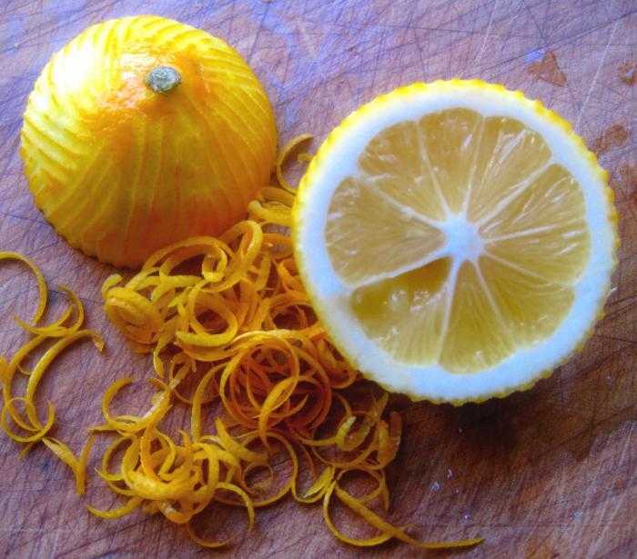 Цедра лимона - как сделать, польза и вред для организма